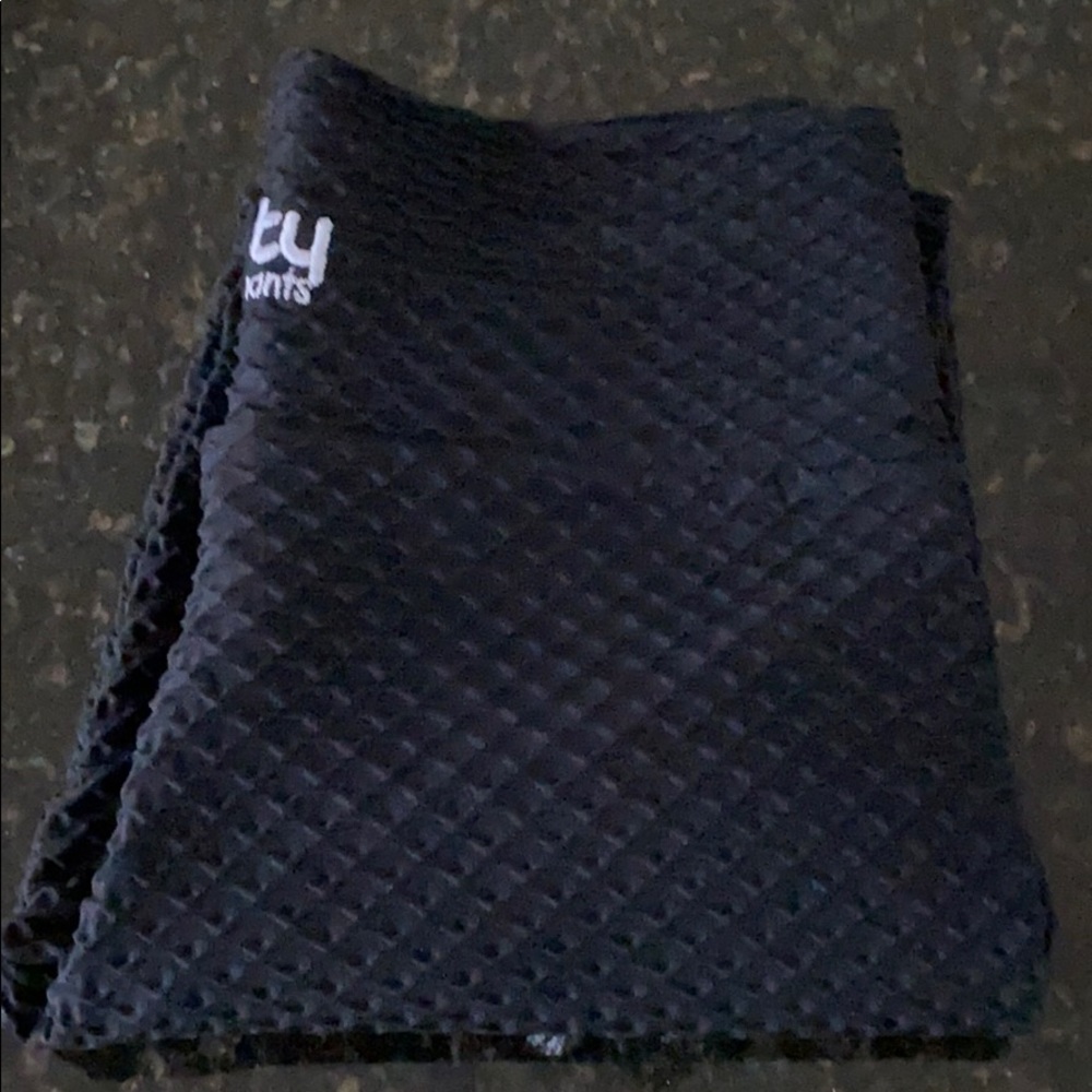 Booty by Brabants Black Croco Full Leggings New